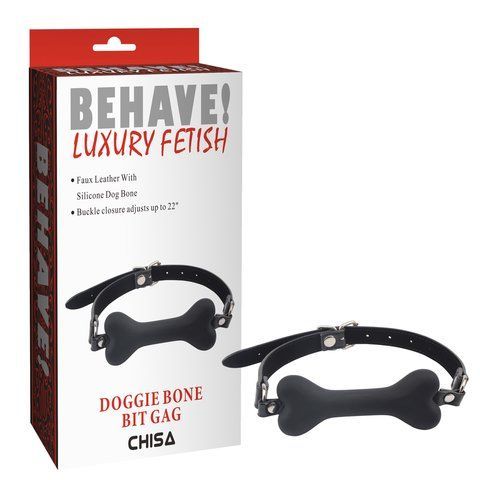 Кляп Chisa behave Luxury Fetish, Черный