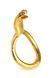 Ерекційне кільце з головою кобри Master Series: Cobra King Golden Cock Ring
