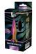 Анальная пробка с вибрацией конусная стеклянная Dream Toys GLAMOUR GLASS