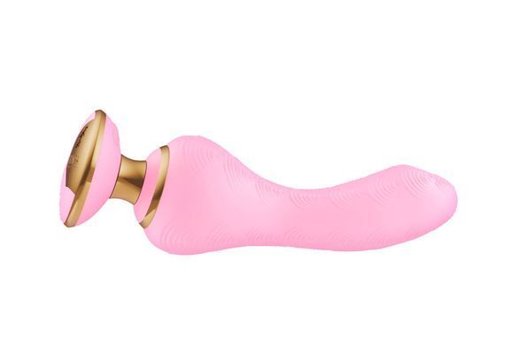 Вибратор для точки G Shunga Sanya Light Pink, гибкий ствол, Розовый