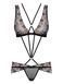 Боди Obsessive 873-SEA-1 teddy S/M