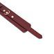 Кожаные наручники Liebe Seele Wine Red Wrist Cuffs, съемная цепочка-крепеж