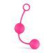 Вагинальные шарики со смещенным центром тяжести Love Balls With Counterweight - Pink