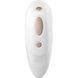 Вакуумный клиторальный стимулятор Satisfyer Pro 1+ Vibration с вибрацией, Білий