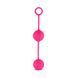 Вагинальные шарики со смещенным центром тяжести Love Balls With Counterweight - Pink