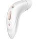 Вакуумный клиторальный стимулятор Satisfyer Pro 1+ Vibration с вибрацией, Білий
