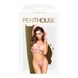 Комплект браллет и стринги Penthouse - Double Spice Nude M/L, Розовый