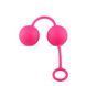 Вагинальные шарики со смещенным центром тяжести Love Balls With Counterweight - Pink