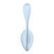 Смарт-віброяйце Satisfyer Smooth Petal Connect App Light Blue