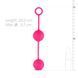 Вагинальные шарики со смещенным центром тяжести Love Balls With Counterweight - Pink