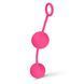 Вагинальные шарики со смещенным центром тяжести Love Balls With Counterweight - Pink