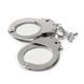 Наручники металлические Adrien Lastic Handcuffs Metallic (полицейские), Серебристый