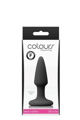 Анальная&nbsp;пробка&nbsp;COLOURS&nbsp;PLEASURES&nbsp;MINI&nbsp;PLUG&nbsp;BLACK