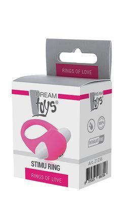 Эрекционное кольцо LIT-UP SILICONE STIMU RING 6 PINK