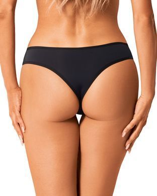 Сетчатые трусики под омбре Obsessive Bella Rou panties XS/S