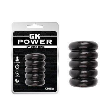CH89328 Эрекционное&nbsp;кольцо&nbsp;ограничитель&nbsp;длины Chisa&nbsp;GK&nbsp;Power&nbsp;5th&nbsp;Cock&nbsp;Ring
