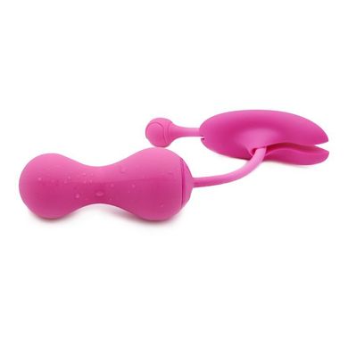 Смарт-вагинальные шарики Magic Motion Kegel v2, классическая форма, для тренировок и удовольствия, Розовый