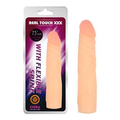 Фалоимитатор&nbsp;с&nbsp;хребтом&nbsp;Chisa&nbsp;Real&nbsp;touch&nbsp;Dildo&nbsp;7,5