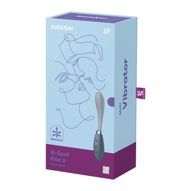 Вібратор Satisfyer G-Spot Flex 3 grey
