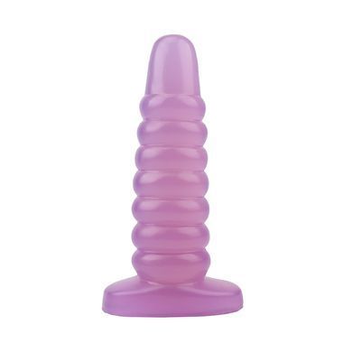 Велика анальна пробка Chisa Hi-Rubber Chubby Anal Plug Purple