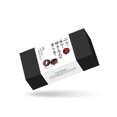 Кожаные поножи Liebe Seele Wine Red Ankle Cuffs, съемная цепочка-крепеж