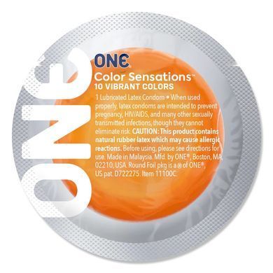 Набор презервативов ONE Color Sensations 100 шт.