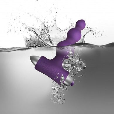 Анальний вібратор Rocks Off Petite Sensations – Bubbles Purple, Фиолетовый