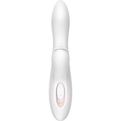 Вакуумный вибратор-кролик Satisfyer Pro Plus G-Spot Rabbit, первый кролик с вакуумом и вибрацией, Белый