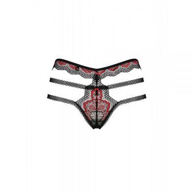 Трусики Obsessive Megies panties black S/M