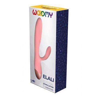 Вибратор-кролик Wooomy Elali Pink Rabbit Vibrator, Розовый