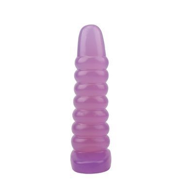 Велика анальна пробка Chisa Hi-Rubber Chubby Anal Plug Purple