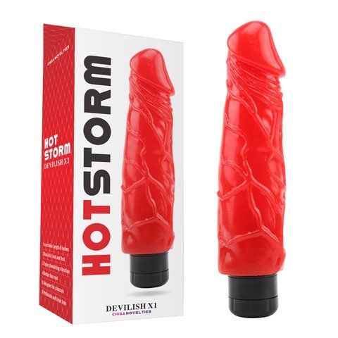 Вибратор&nbsp;гелевый Chisa Hotstorm&nbsp;Devilish&nbsp;X1