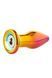 Анальная пробка с вибрацией стеклянная Dream Toys GLAMOUR GLASS PLUG