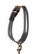Поводок с ошейником GP PREMIUM COLLAR LEASH SET BLACK