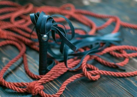 Мотузка для бондажу Taboom Вondage Ropes червона, 5 м