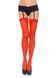 Leg Avenue Sheer Stockings OS Red