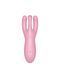 Кліторальний смарт вібратор Satisfyer Threesome 4 Pink з трьома пальчиками