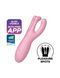 Кліторальний смарт вібратор Satisfyer Threesome 4 Pink з трьома пальчиками