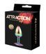Металева анальна пробка MAI Attraction Toys №72 Rainbow