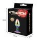 Металева анальна пробка MAI Attraction Toys №72 Rainbow