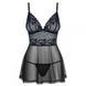 Бебидолл Obsessive 866-BAB-1 babydoll & thong S/M