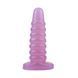 Велика анальна пробка Chisa Hi-Rubber Chubby Anal Plug Purple