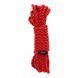 Мотузка для бондажу Taboom Вondage Ropes червона, 5 м