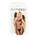 Бодистокинг на одно плечо Penthouse - Fancy Dope Black S/L, Черный