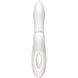 Вакуумний вібратор-кролик Satisfyer Pro Plus G-Spot Rabbit, перший кролик із вакуумом та вібрацією, Білий