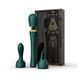 Вибромассажер с насадками Zalo &mdash; Kyro Wand Turquoise Green