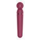 Вібромасажер Satisfyer Planet Wand-er Berry/Rosegold, дуже потужний, бездротовий