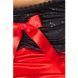Сорочка приталенная с открытой спиной LENA CHEMISE red 6XL/7XL - Passion, трусики, Красный