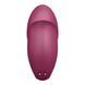 Вибростимулятор-пульсатор Satisfyer Tap & Climax 1 Red, эффект постукивания пальцем, 2 мотора