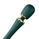 Вибромассажер с насадками Zalo &mdash; Kyro Wand Turquoise Green